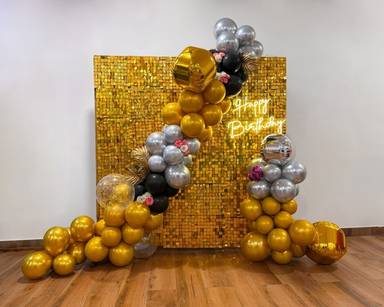 Sequin Wall Birthday Decoration