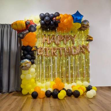 Construction Theme Birthday Decoration