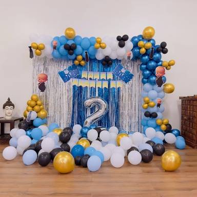 Boss Baby Theme at Home