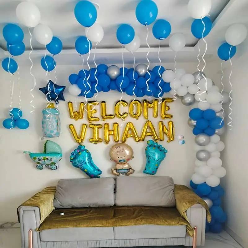 Blue Baby Boy Welcome Theme Decor - Image 1
