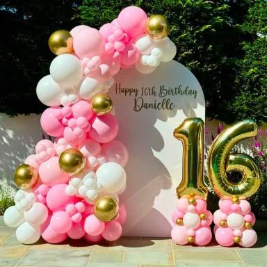 Pastel Luxe 16th Birthday Decor