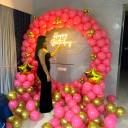 Golden Glam Pink Ring Birthday Decor - photo 1