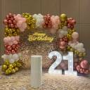 Golden Glam Sequin Birthday Setup - photo 1