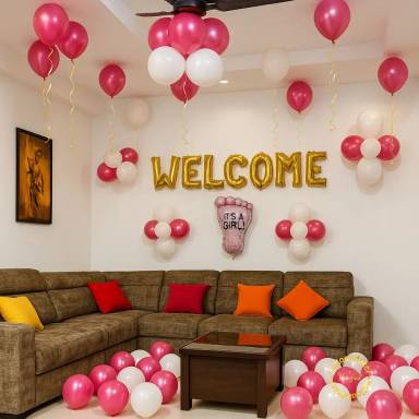 Welcome Baby Girl Home Decoration