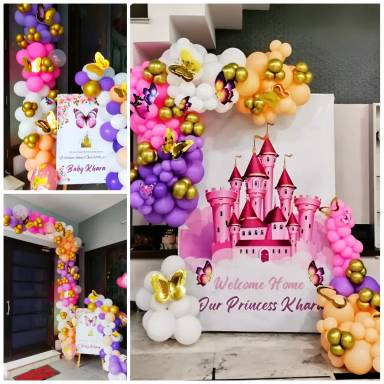 Welcome Home Princess Theme Decoration