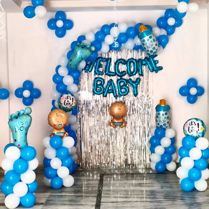 Its a Boy Welcome Baby Decoration - Image 1