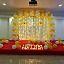 Golden Glow Birthday Stage Decoration - photo 1