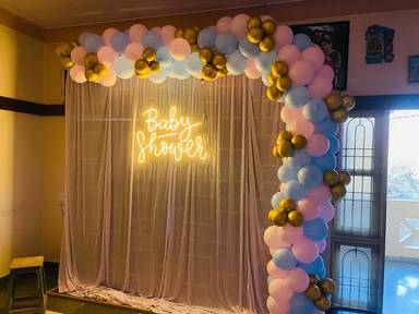 Elegant Baby Shower Backdrop