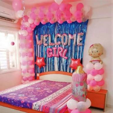 Welcome Baby Girl Room Decoration
