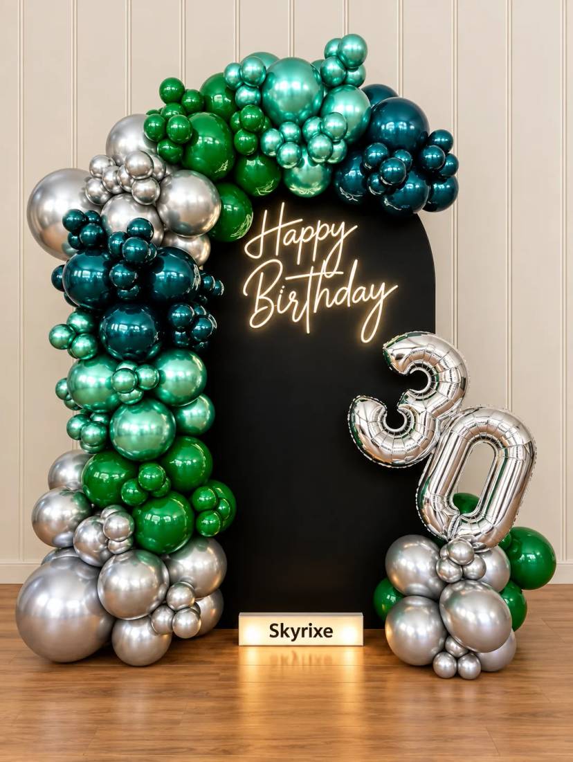 30th Birthday Backdrop Decoration - Image 1