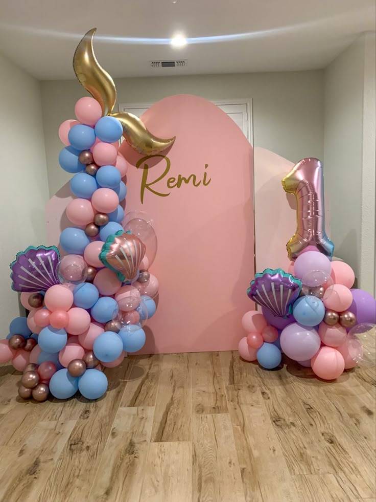 Under the Sea Mermaid Birthday Setup - Image 1