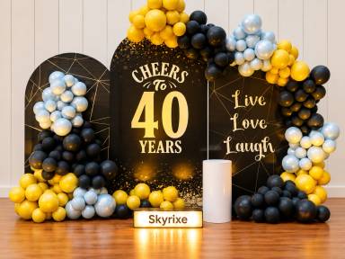 40th Birthday Balloon Decoration