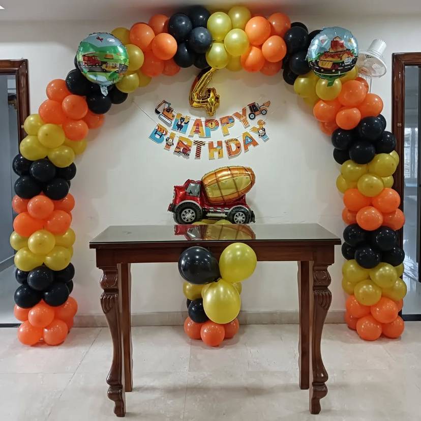 Construction Theme Birthday Arch - Image 1