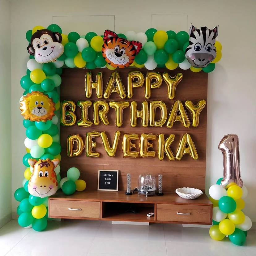 Jungle Safari Birthday Setup - Image 1