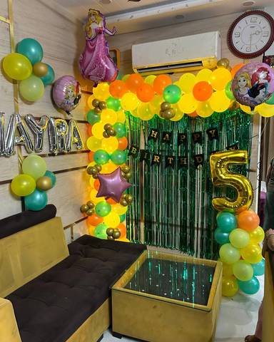 Princess Themed Birthday Backdrop
