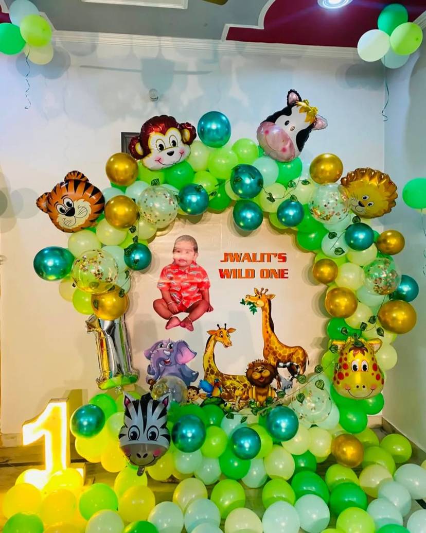 Wild One Jungle Safari Theme Birthday - Image 1