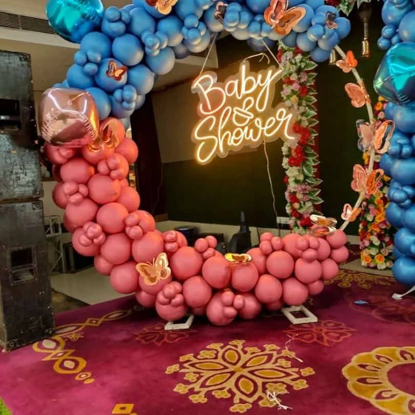 Baby Shower Balloon Arch Decor - Image 1