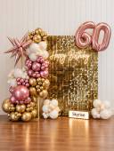 60th Birthday Sequins Backdrop - photo 1