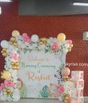 Naming Ceremony Decoration with Welcome Backdrop - photo 1