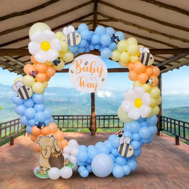 Baby on the Way Bee And Winnie Baby Shower Theme