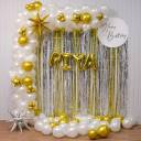 Golden Birthday Backdrop Arch - photo 1
