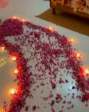 Romantic Birthday Glow Celebration Setup - photo 3
