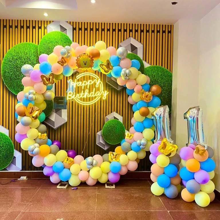 Pastel Safari Themed Birthday - Image 1