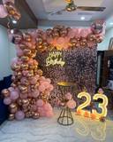 Balloon Arch with Themed Backdrop - photo 2