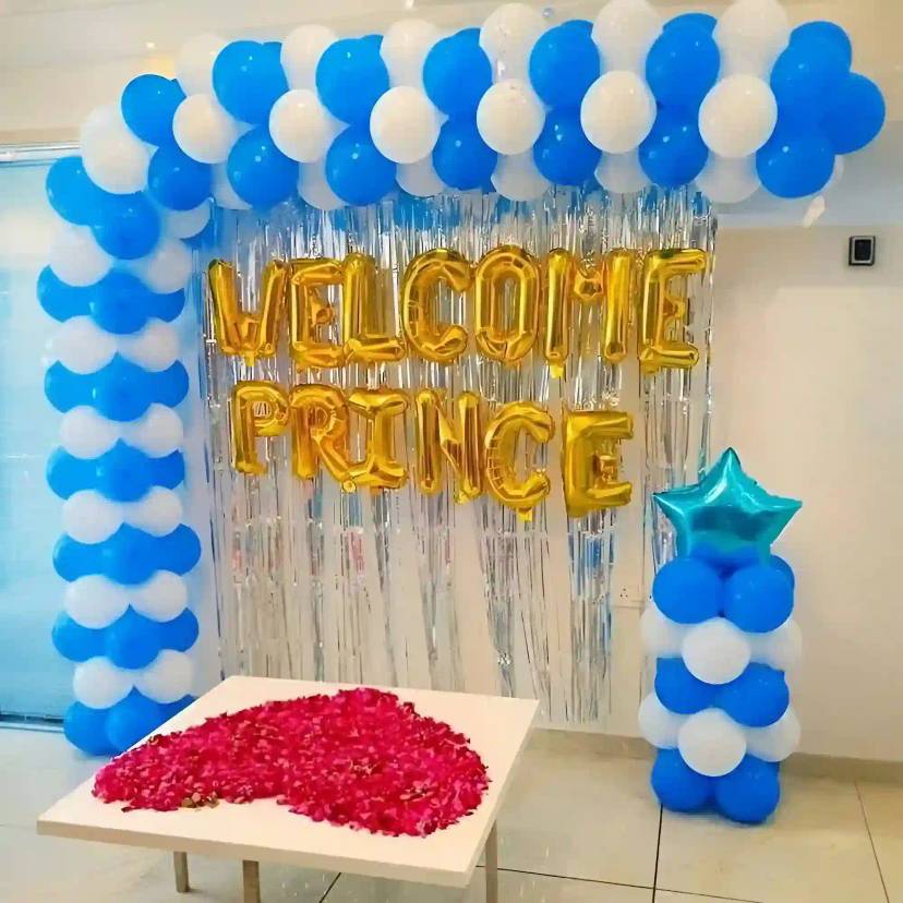 Blue Royal Prince Welcome Setup - Image 1