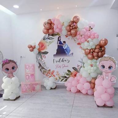 Floral Baby Shower Elegance