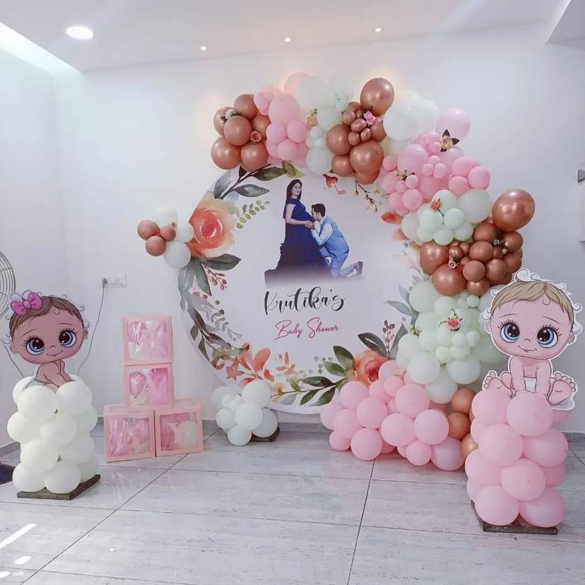 Floral Baby Shower Elegance - Image 1