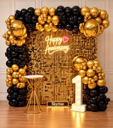 Anniversary Backdrop Decoration