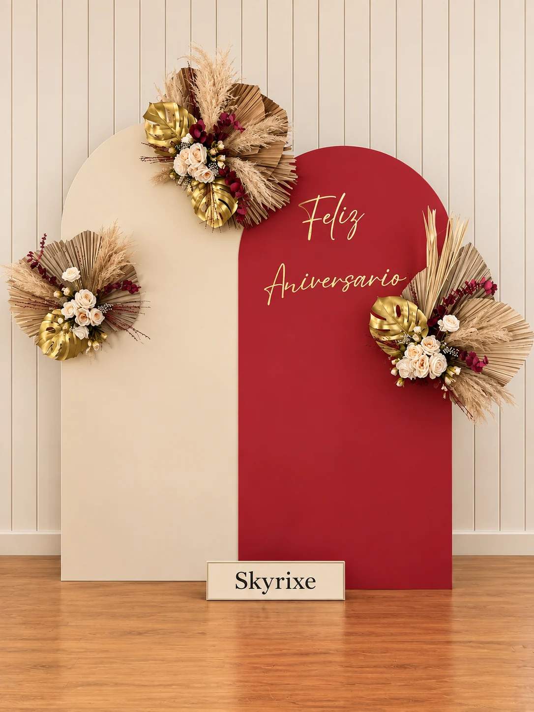 Anniversary Balloon Decoration Backdrop