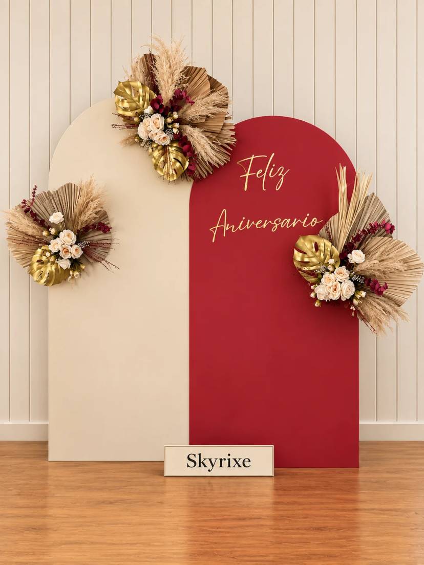 Anniversary Balloon Decoration Backdrop - Image 1