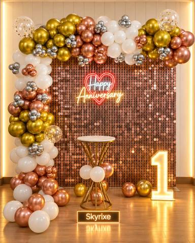 Anniversary Celebration Backdrop