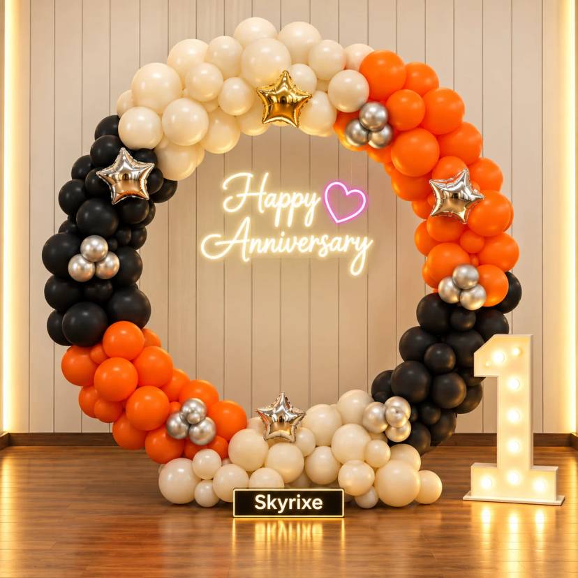 Anniversary Celebration Balloon Decoration - Image 1