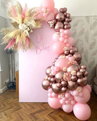 Oh Baby Blush And Rose Gold Elegance