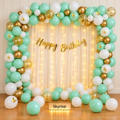 Balloon Decoration with Backdrop