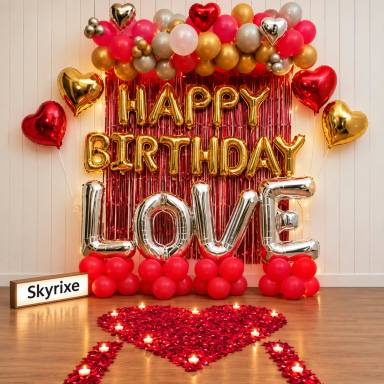 Birthday Surprise Decoration for Girlfriend