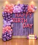 Purple Birthday Decoration - photo 1