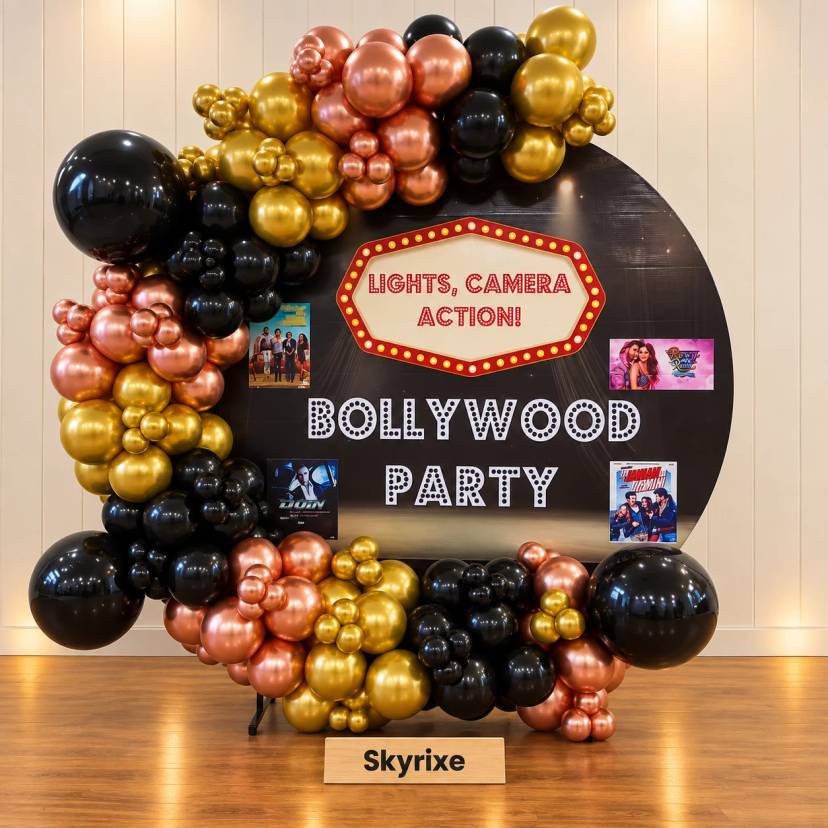 Bollywood Glam Party Backdrop - Image 1