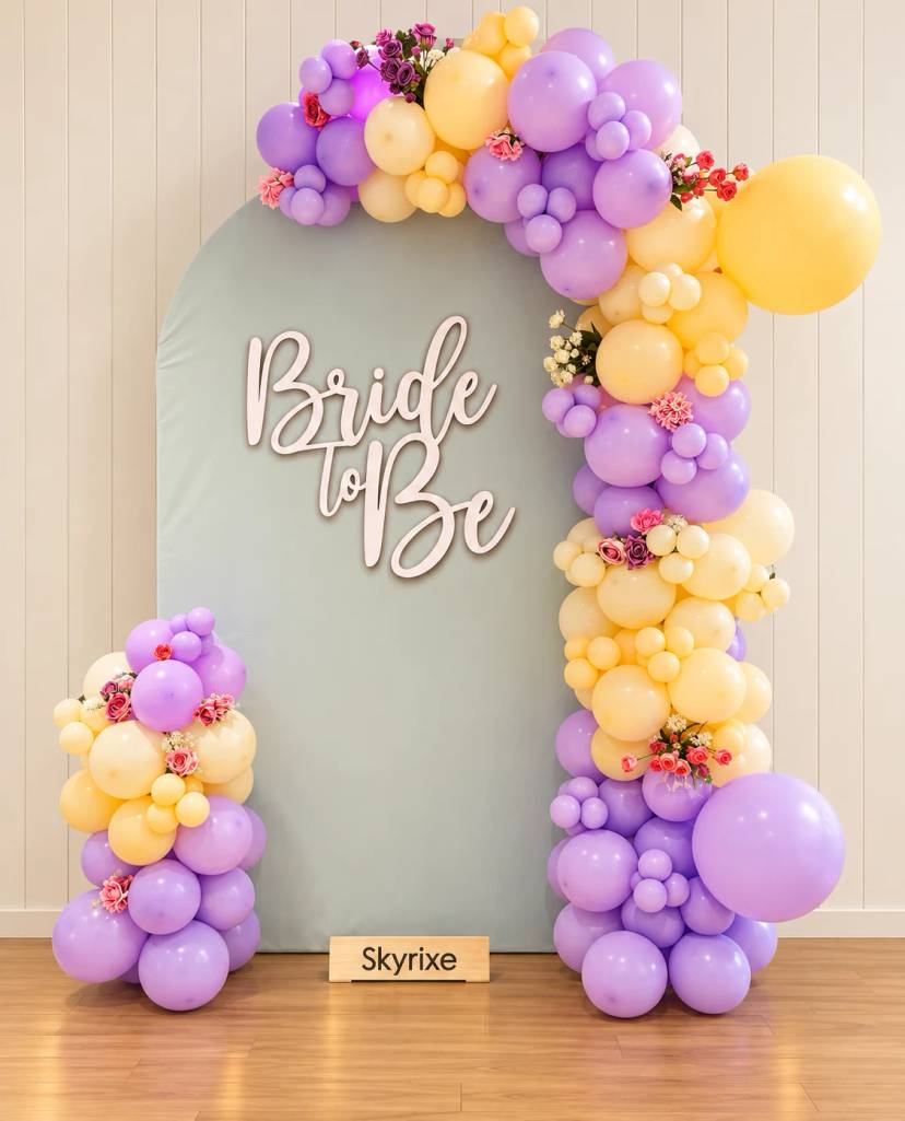 Bride To Be Balloon Arch Decoration in Mumbai - Image 1