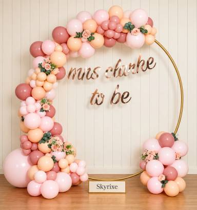 Bride To Be Balloon Decoration At Home