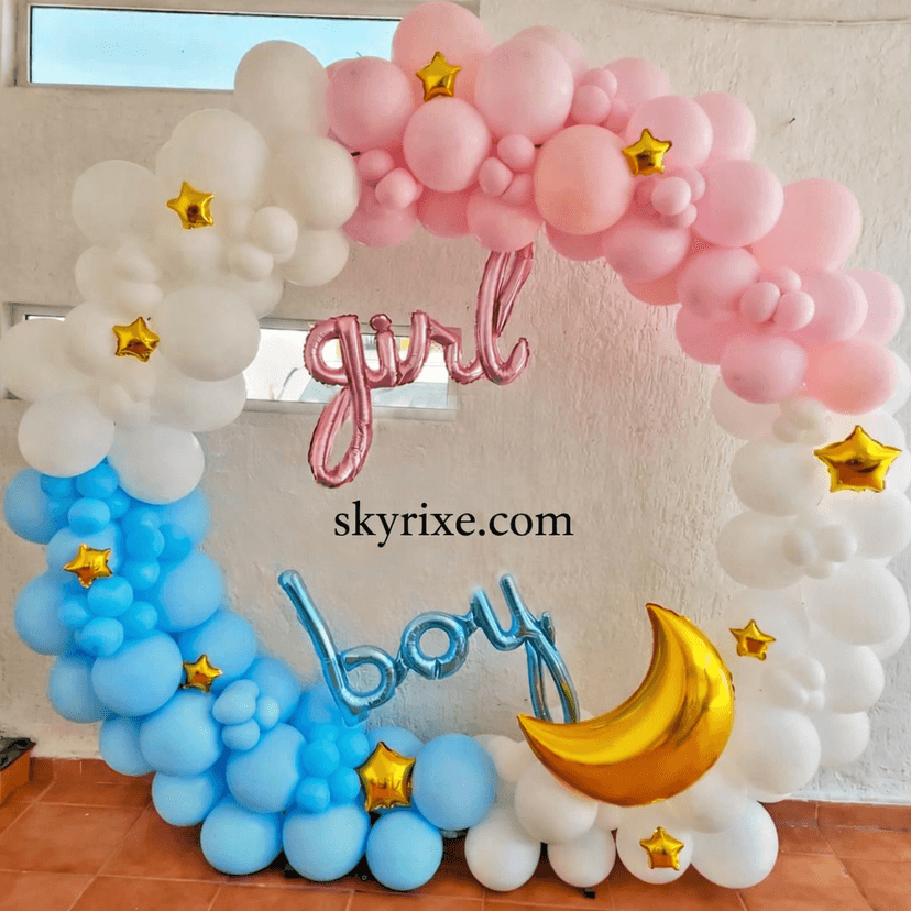 Twinkle Twin Moon Baby Arch - Image 1