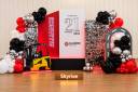 Corporate Anniversary Balloon Backdrop - photo 1