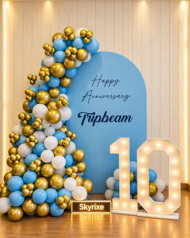 Corporate Anniversary Decoration