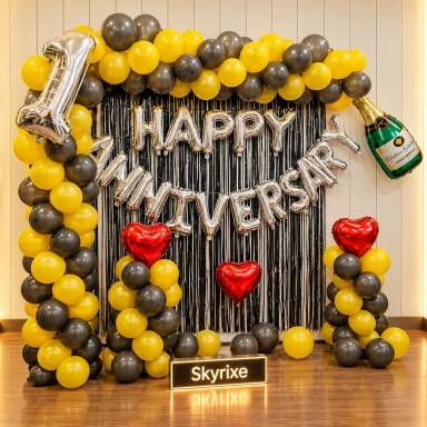 Golden Anniversary Decor at Home