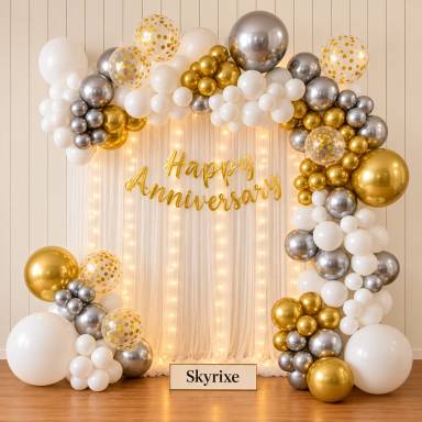 Happy Anniversary Romantic Decoration At Home