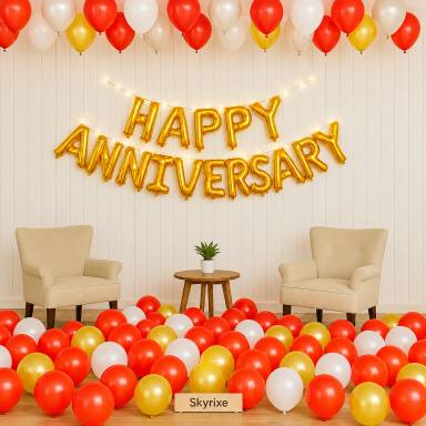 Happy Anniversary Room Decoration