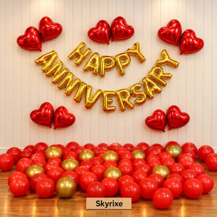 Happy Anniversary balloon Decoration - Image 1